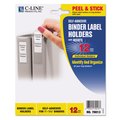 C-Line Products Holder, BinderLabel, 1.5", PK12 70013